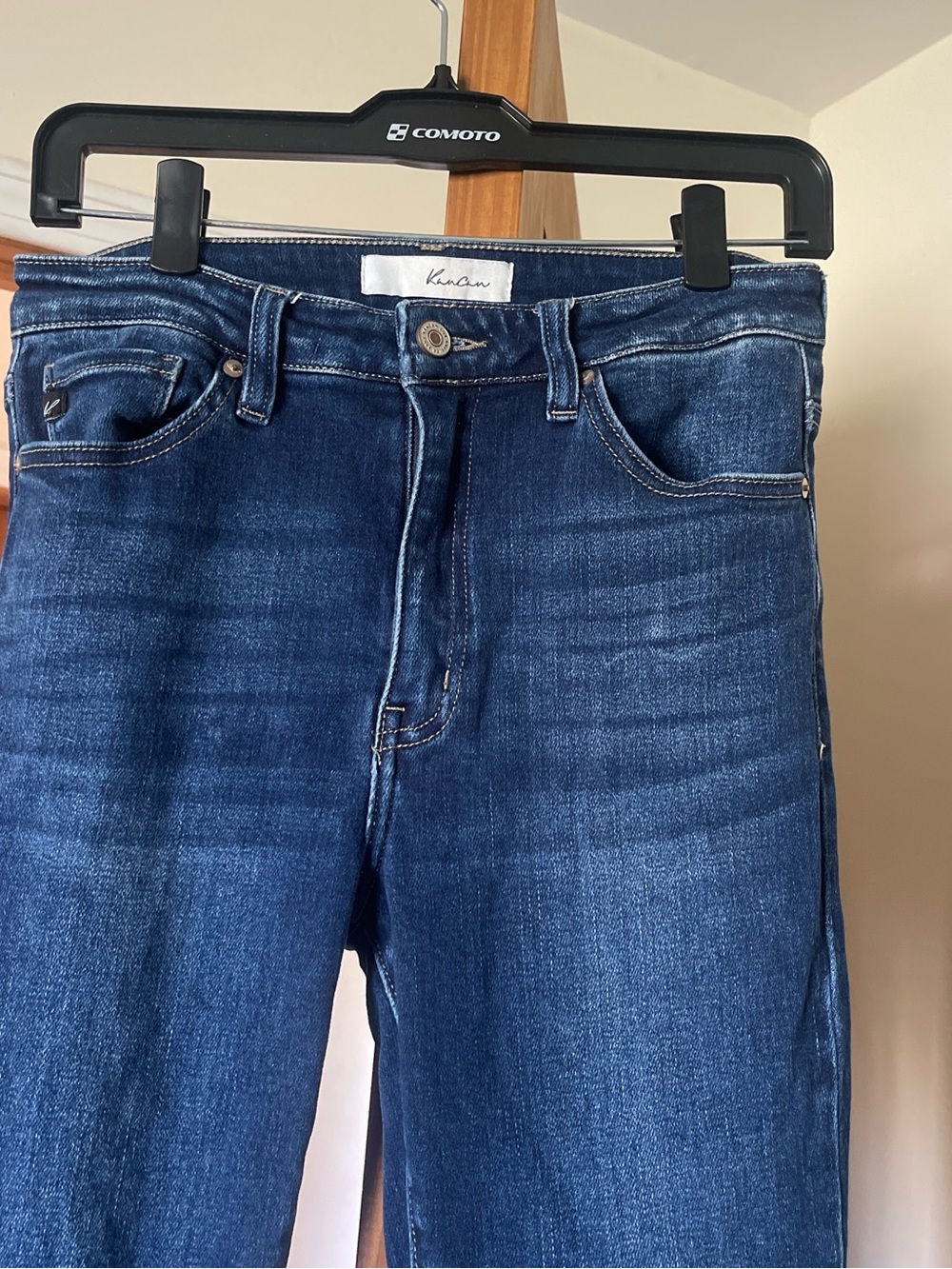 KanCan high waisted women’s denim jeans, stretch, size 9/28 - Picture 2 of 6